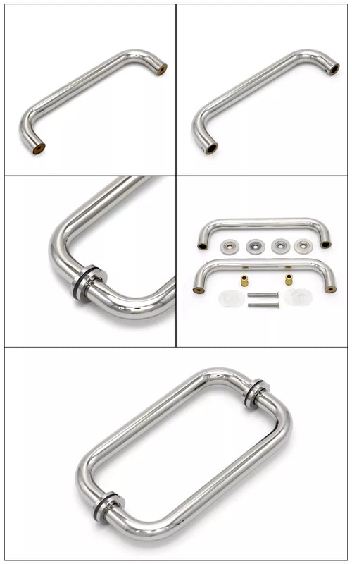 Large Door Handle High Quality 8 x 8 in