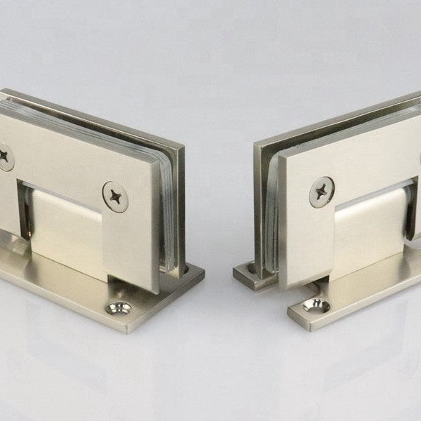 Wall Mount Standard Beveled Shower Hinge 8''