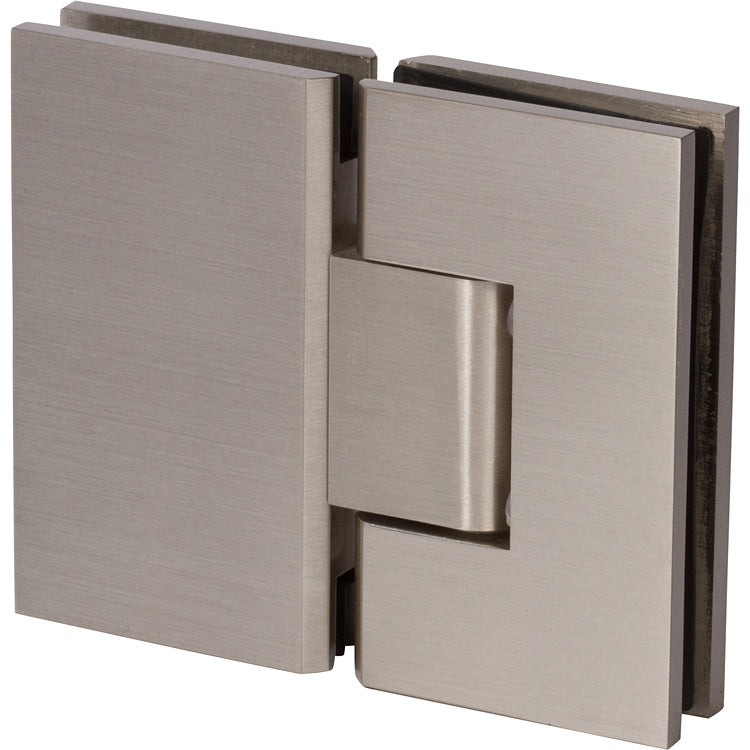 Glass to Glass 180 Degree Standard Shower Hinge 90 x 55 mm