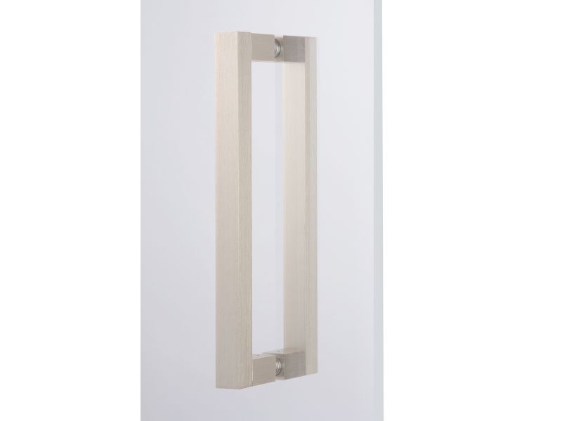 Square Type Back-to-Back Pull Handle 8 x 8 in