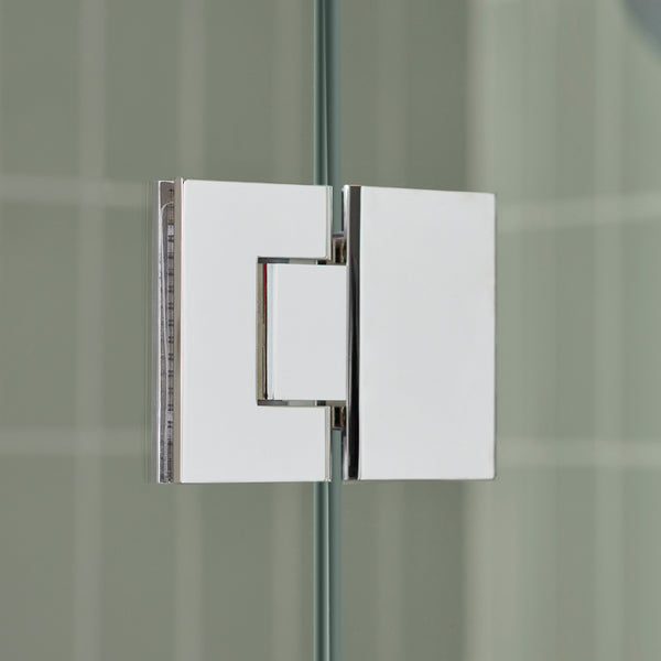 Glass to Glass 135 Degree Standard Shower Hinge 90 x 55 mm