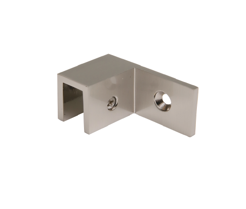 Left and Right Hand "Sleeve Over" Wall Mount Glass Clamps 10 mm