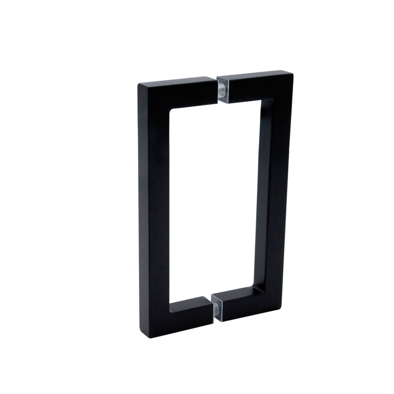 Square Type Back-to-Back Pull Handle 8 x 8 in